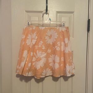 Cute floral summer skirt